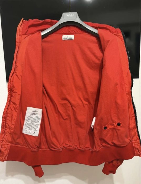 Курточка Stone Island Red Crinkle Reps NY