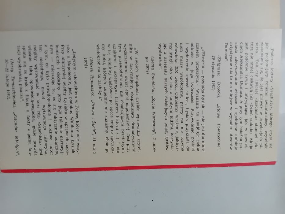 Łysiak Waldemar- Szachista.