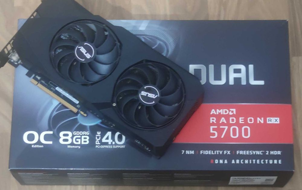 Karta graf.  RX5700 8GB gwar.