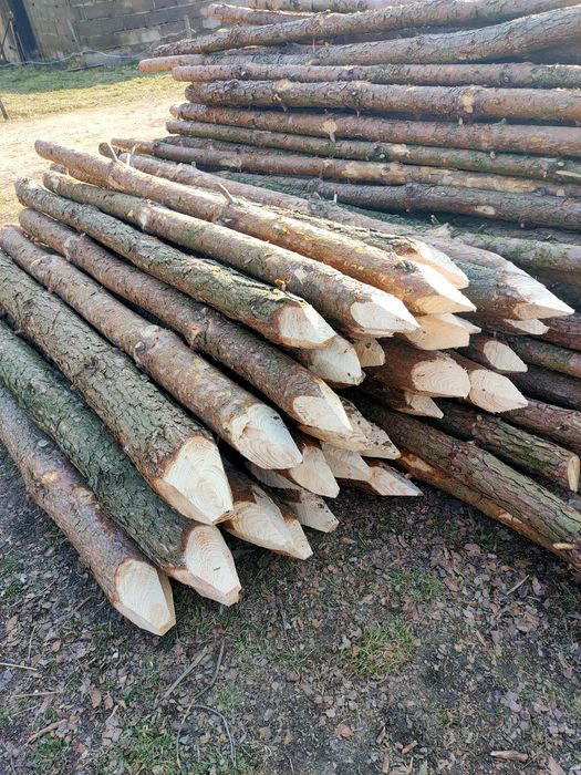 Kołki ogrodzeniowe, słupki, pale , ogrodzenie