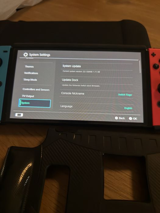 Nintendo switch oled desbloqueada, inclui cartão SD 512GB