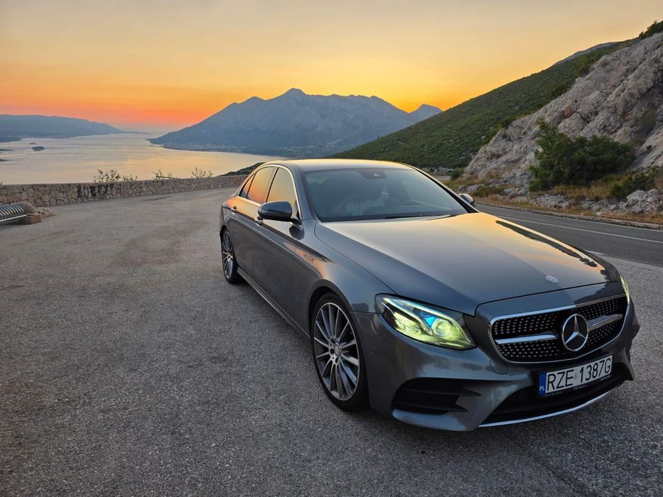 Mercedes-Benz Klasa E Bezwypadkowy pakiet AMG oryginalny