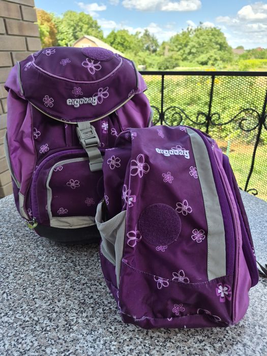 Шкільний рюкзак ортопедичний Ergobag + рюкзак для спортивної форми