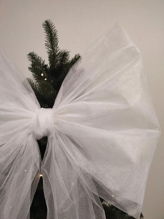 Бант на ялинку для декору