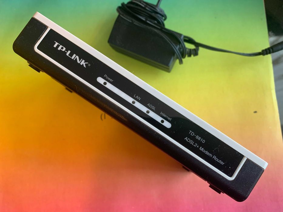 TP-LINK ADSL2+модем роутер