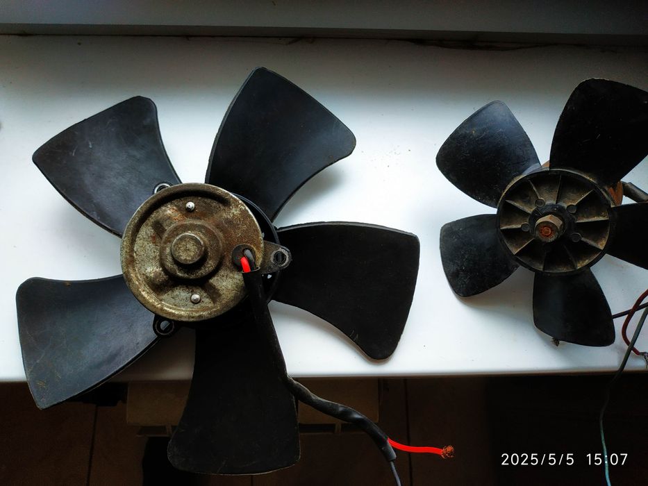 Вентилятори радіатора,та ел пічі