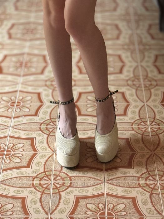 Туфли на платформе Alaïa alaia