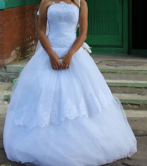 Срочно! Шикарное свадебное платье для самой красивой