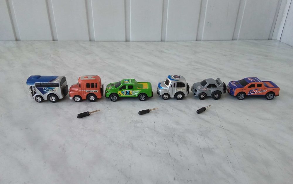 Моделі Автомобілів. ІНЕРЦІЙНІ (mini), 6 (шт). НОВІ.