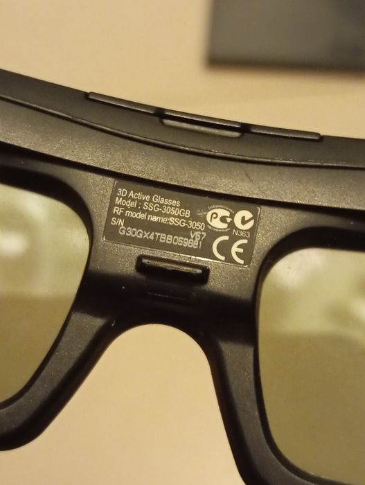 Óculos ativos 3D Samsung SSG-3050GB