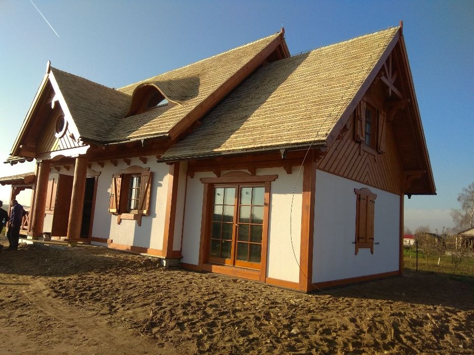 Dachy z Wióra Osikowego Drewniane Gonty Wiór Osikowy Gont Łupek !!!