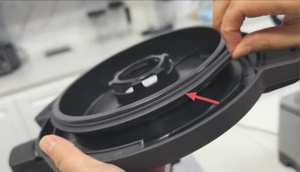 Uszczelka pokrywy misy i noża do Lidlomixa Monsieur Cuisine