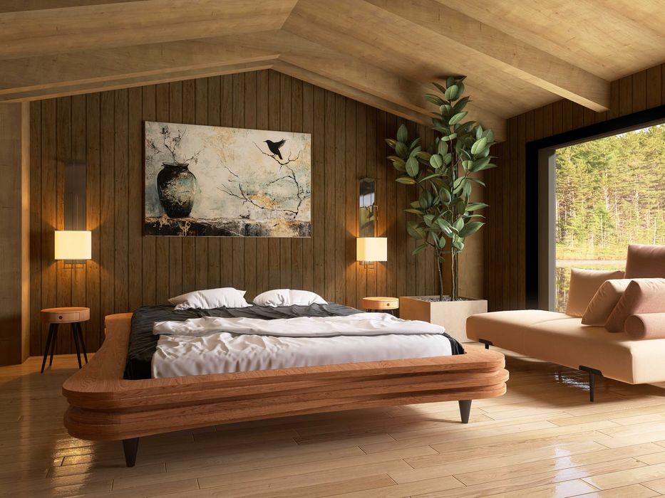 Zatrzymany Moment | Obraz na płótnie premium 150x100 cm | Wabi Sabi 54