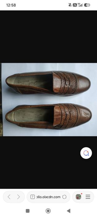 skórzane włoskie buty 39