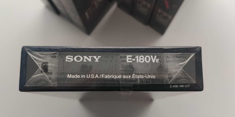 Нові відеокасети Sony E-180 (7 шт.) — 90 грн/шт.