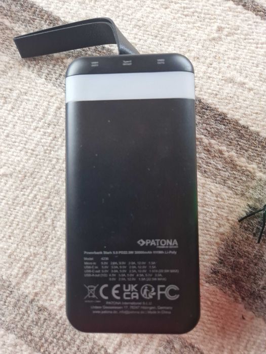 Powerbank Patona 30 000mAh