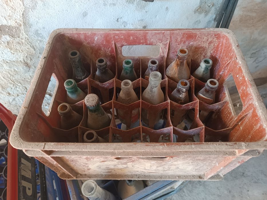 Lote garrafas pirogravadas