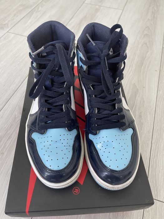 buty nike jordan 1 high blue chill