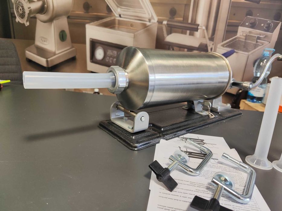 Шприц ковбасний ручний, шприц колбасный ручной механический