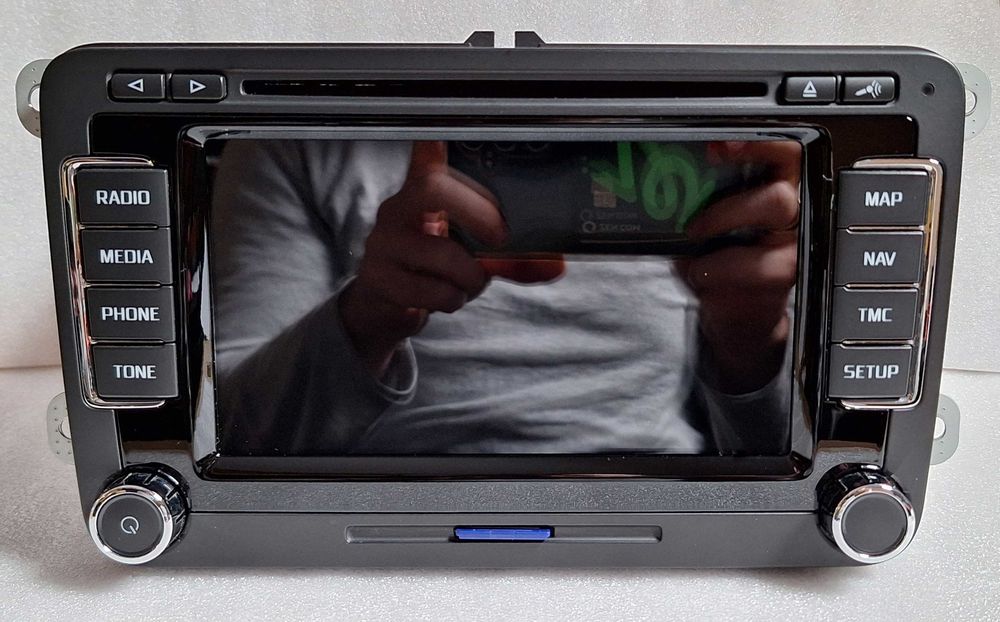 Radio RNS 510 DAB+ LED SSD Skoda COLUMBUS Kod, Mapy, GW 6