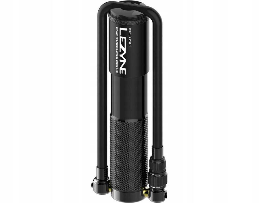 NOWA Oryginalna Pompka ręczna + CO2 Lezyne CNC Tubeless Drive KRK