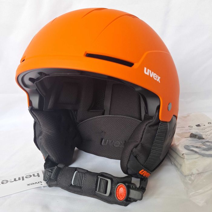 Kask narciarski Uvex Stance Fierce Red Matt L 58-62cm