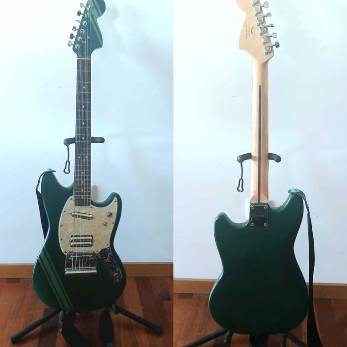Squier Mustang modificada