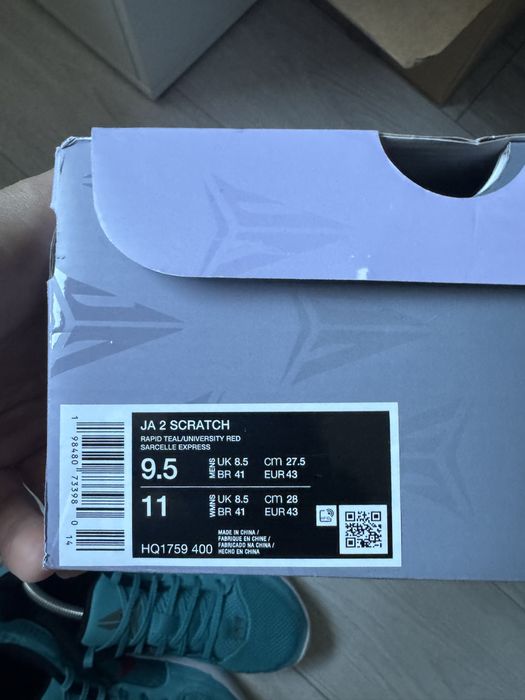 Buty sportowe do koszykówki Nike JA 2 Scratch