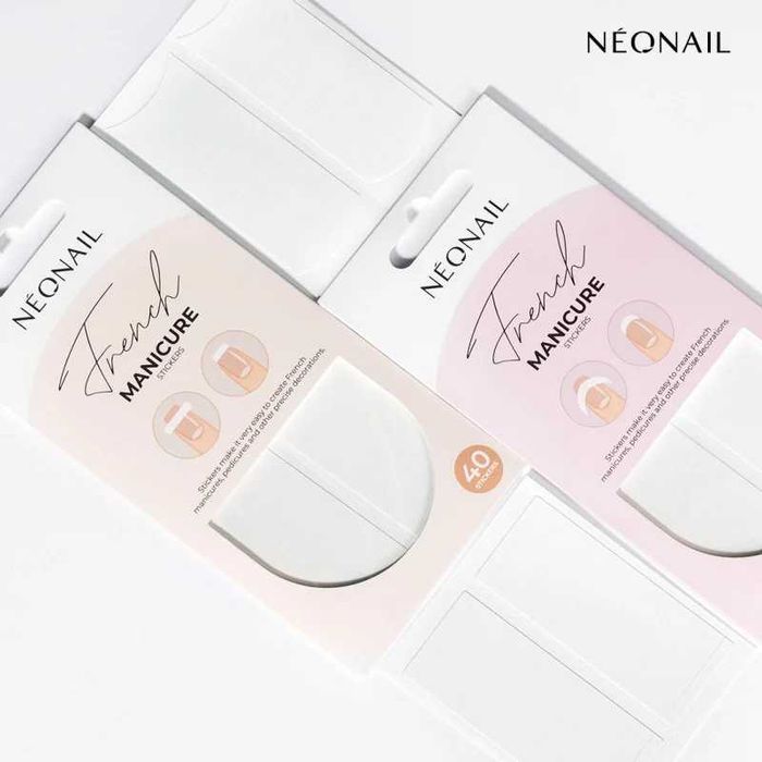 NEONAIL Szablony do french manicure 40 szt. - 02