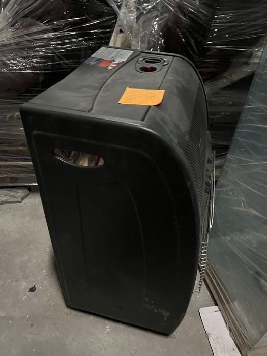 Piec gazowy na kółkach