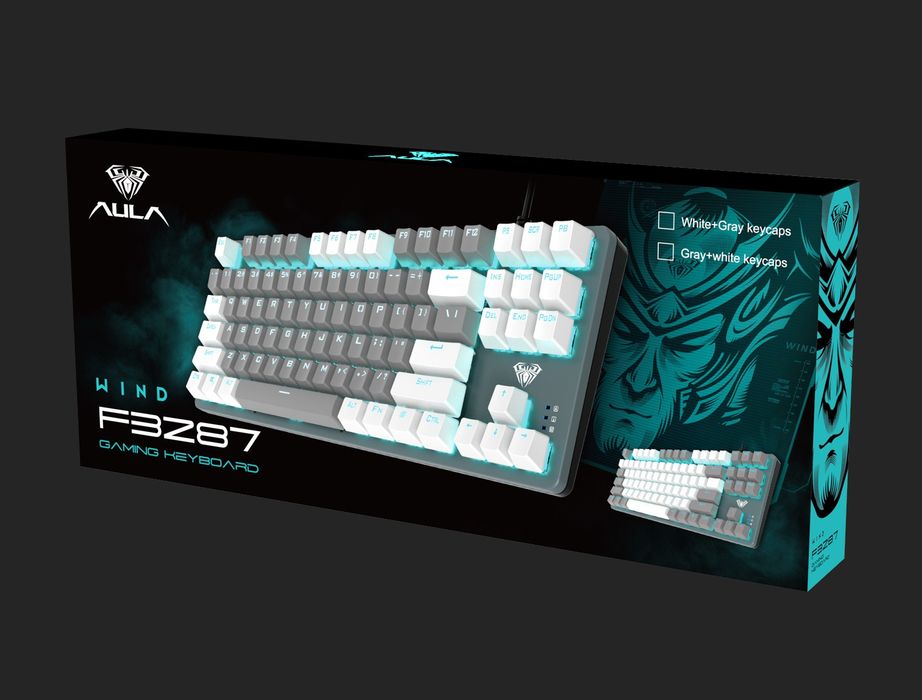 Клавіатура AULA Wind F3287 Mechanical + BauTech rings.