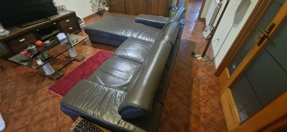Sofá de Sala com Chaise Longue