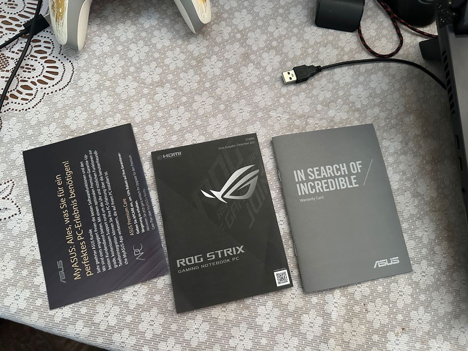 Продам ноутбук  ASUS ROG Strix G17 2023 G713PU-RS94 Eclipse Gray REF