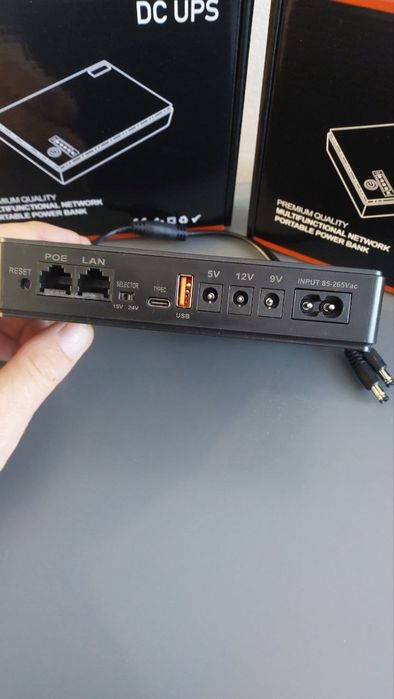 ДБЖ для роутера UPS 5V/9V/12V 10400mAh / DC1018P ИБП