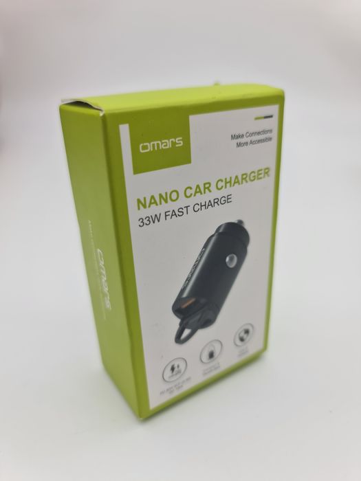 Nano Car Charger 33w fast charger - novo