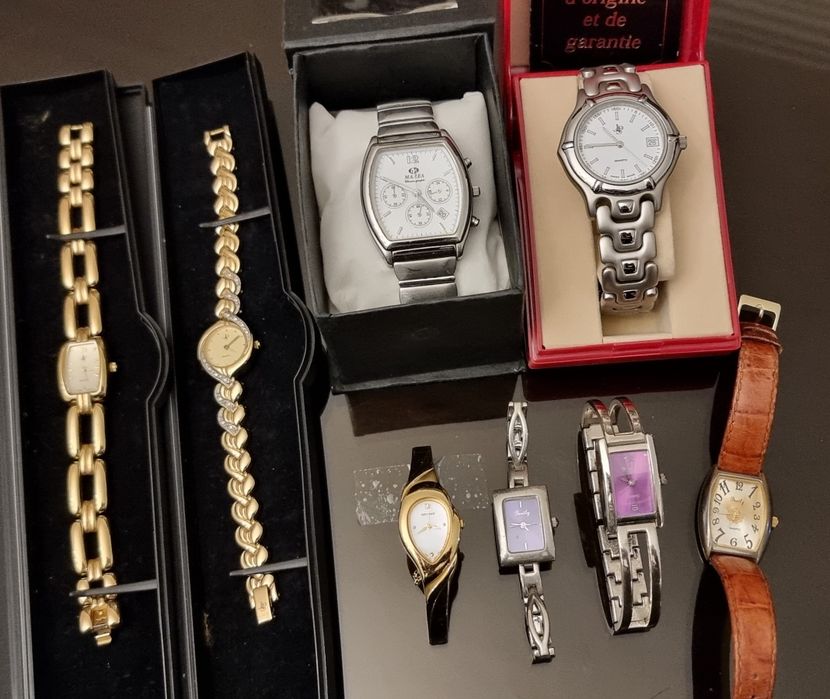 Relógios Marea, Orient, JPS, Bently