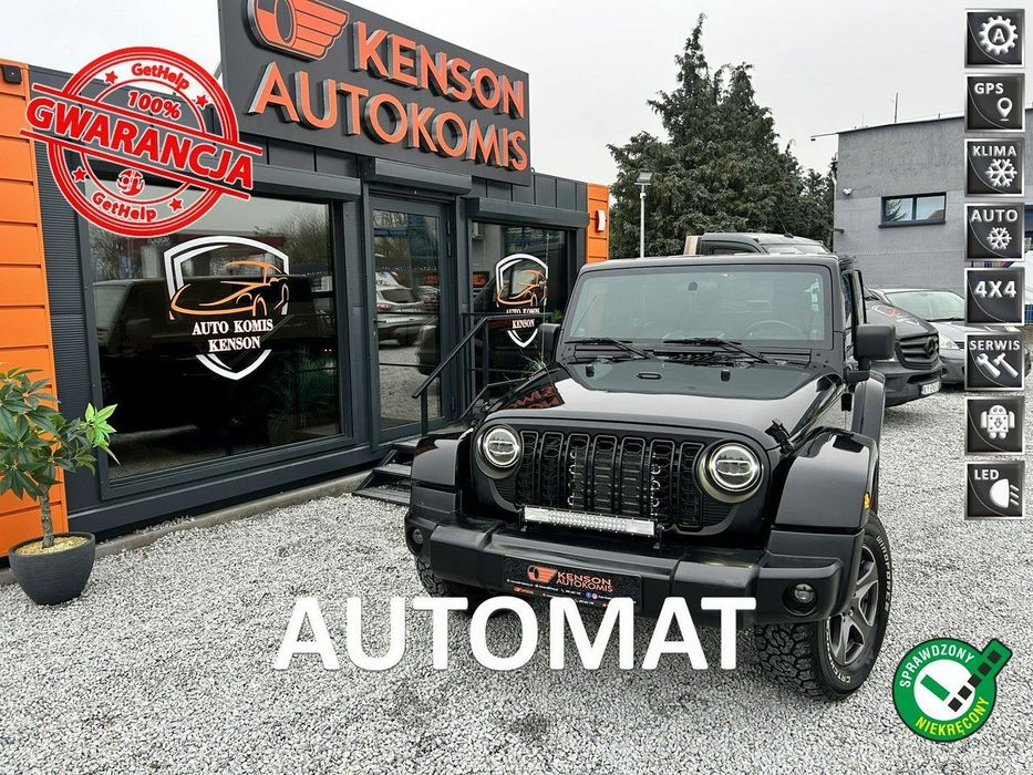Jeep Wrangler DUBAJ, 4x4, LED, Klimatyzacja, Nawigacja, Tempomat,Automat,SAHARA,HAK