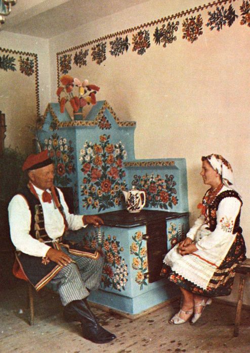 Pocztówka Folklor