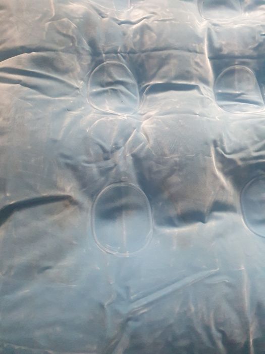 Materac jednoosobowy welurowy