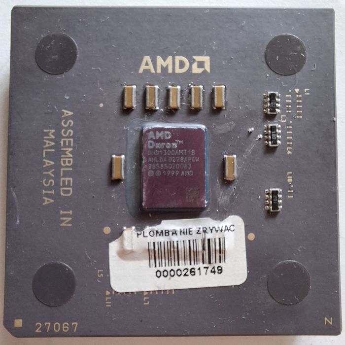 Procesor AMD Duron DHD1300AMT1B socket 462/A