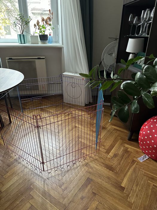 клітка манеж для цуценят