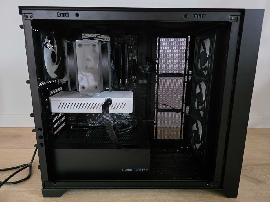 Komputer Gamingowy Ryzen 5 5600 / RX 580 8GB / 32GB RAM / NVMe / WiFi