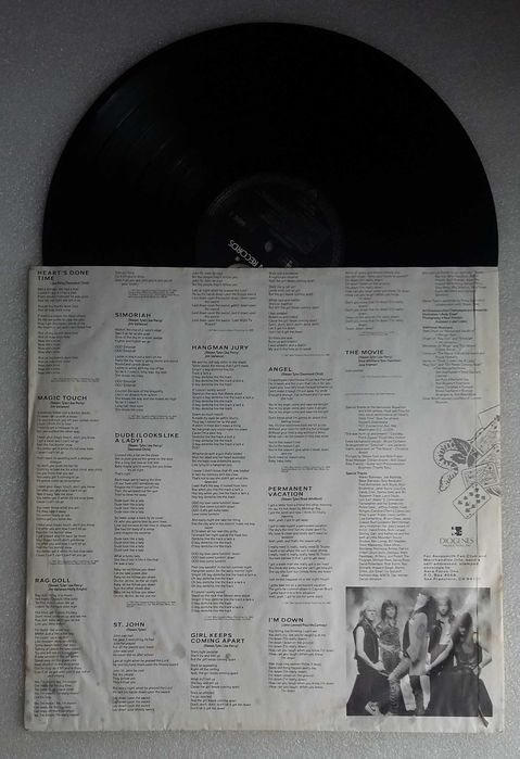 Aerosmith - Permanent vacation LP