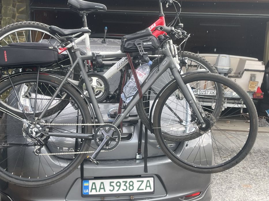 качественное крепление для велосипедов 3х на авто