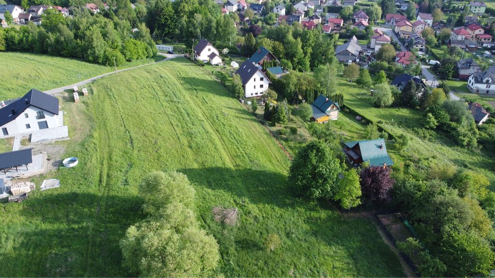Działka budowlano -rolna Widokowa Żywiec-Wieprz