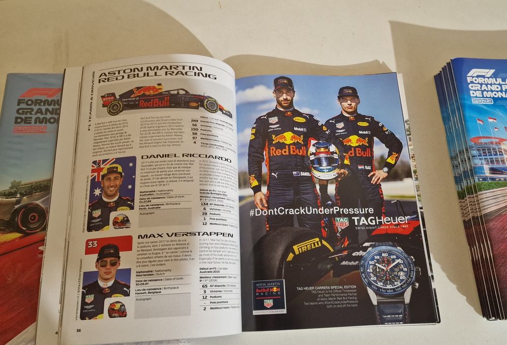Revistas grand prix formula1 Mónaco