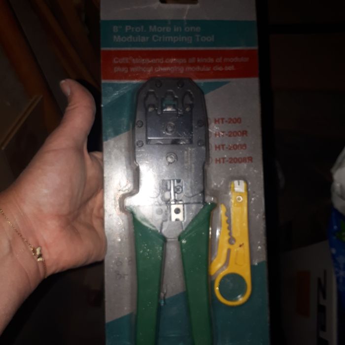 Praska wielofunkcyjna zaciskarka do kabli Modular Crimping Tool Tychy