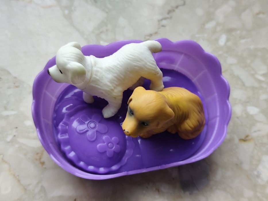 Pieski figurki kolekcjonerskie z akcesoriami zestaw