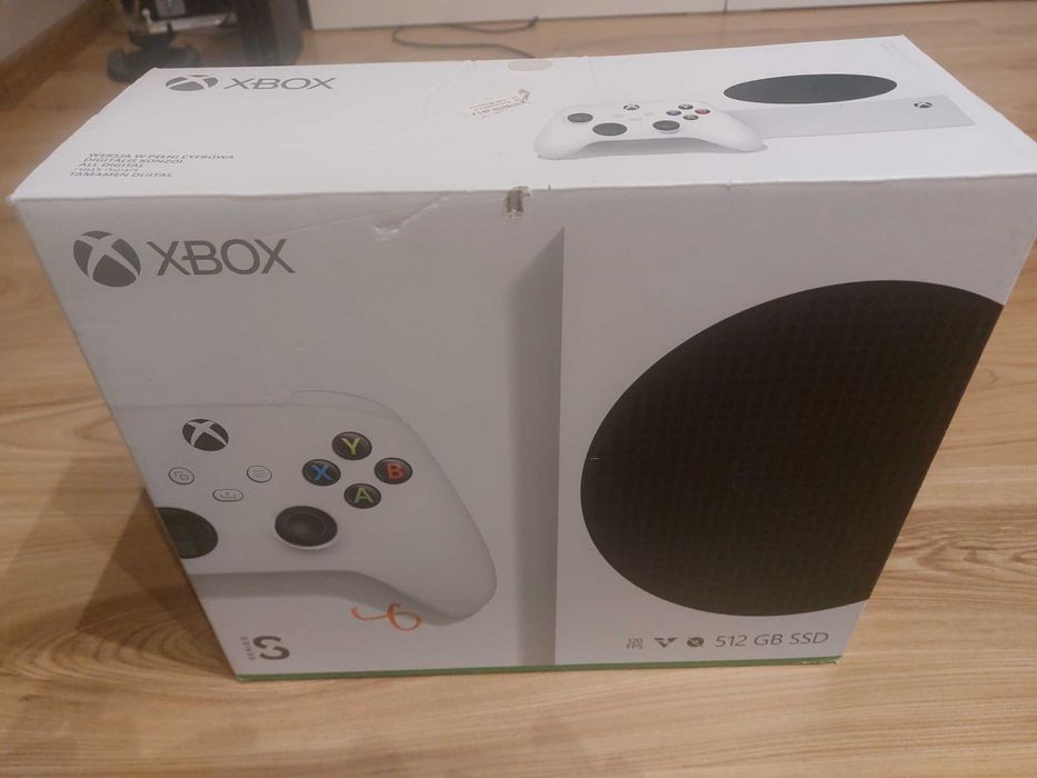 Pudło kompletne xbox series s 512gb