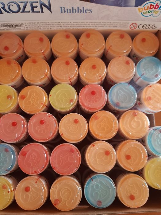 Tubo Bolinhas de Sabão Frozen - Novos